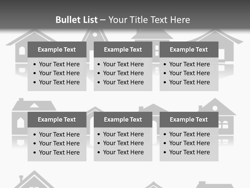 Graphic Reflect White PowerPoint Template