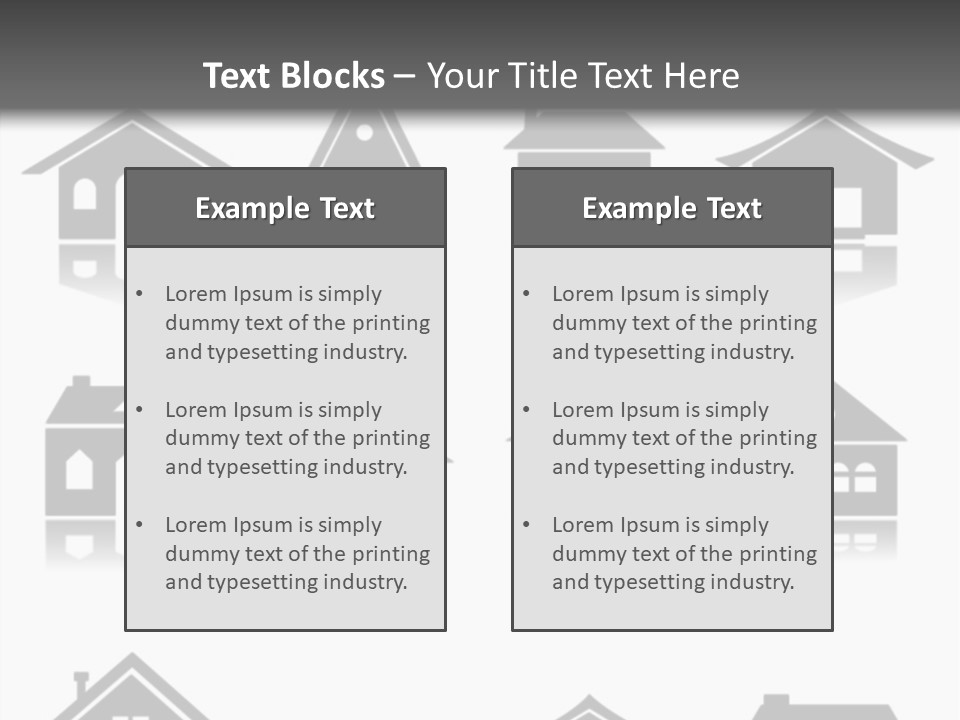 Graphic Reflect White PowerPoint Template