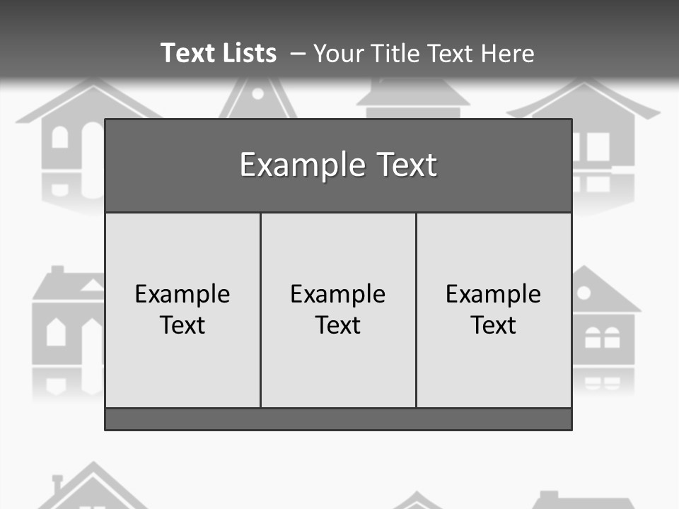 Graphic Reflect White PowerPoint Template