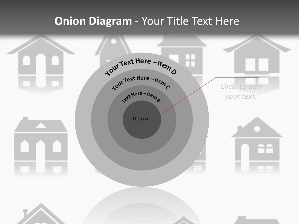 Graphic Reflect White PowerPoint Template