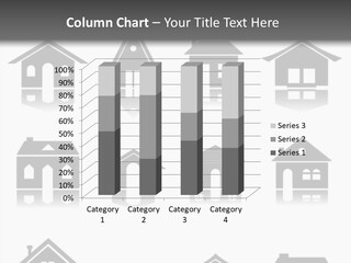 Graphic Reflect White PowerPoint Template