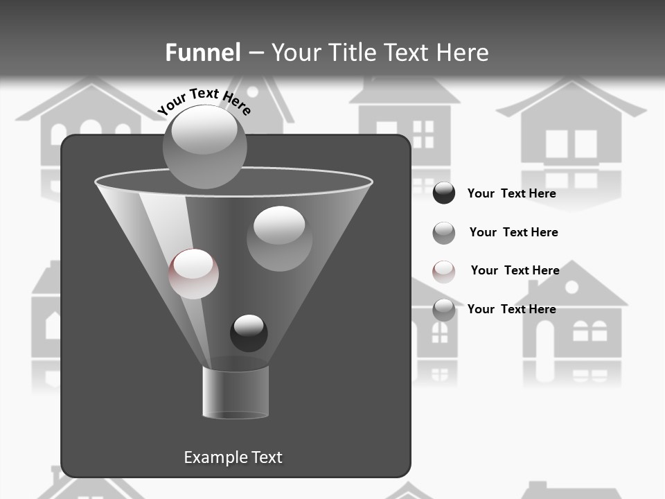 Graphic Reflect White PowerPoint Template