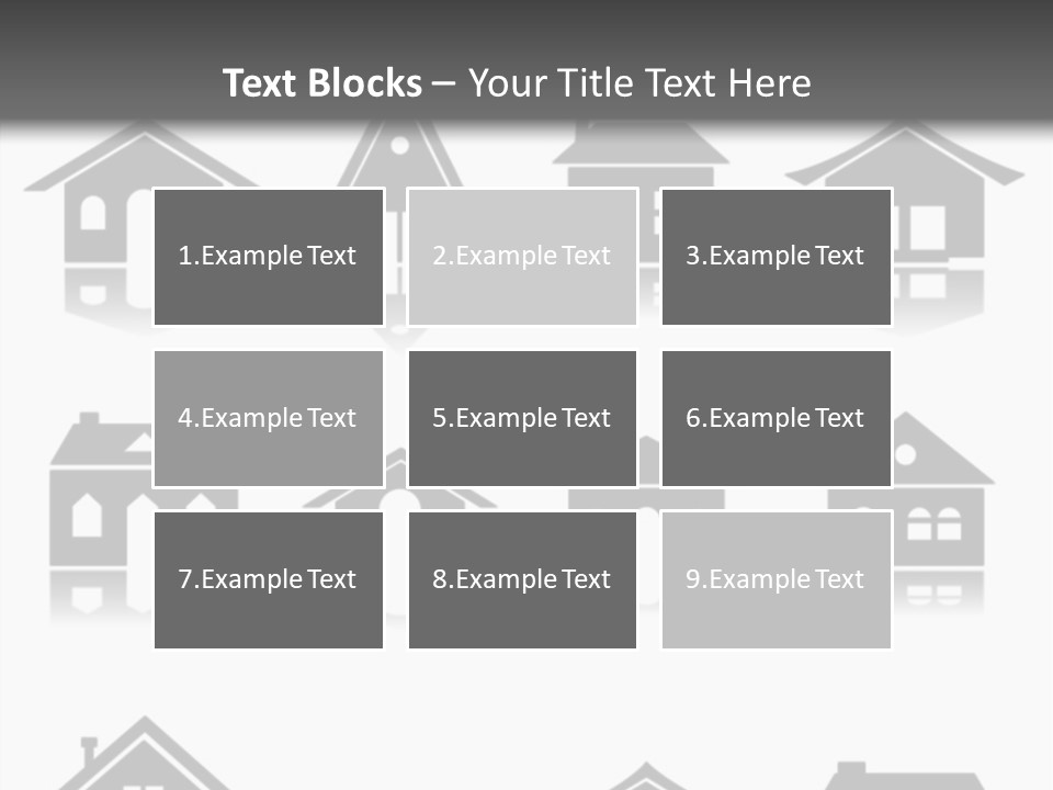 Graphic Reflect White PowerPoint Template