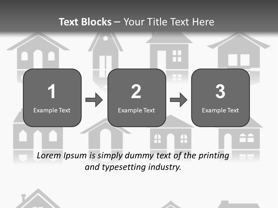 Graphic Reflect White PowerPoint Template