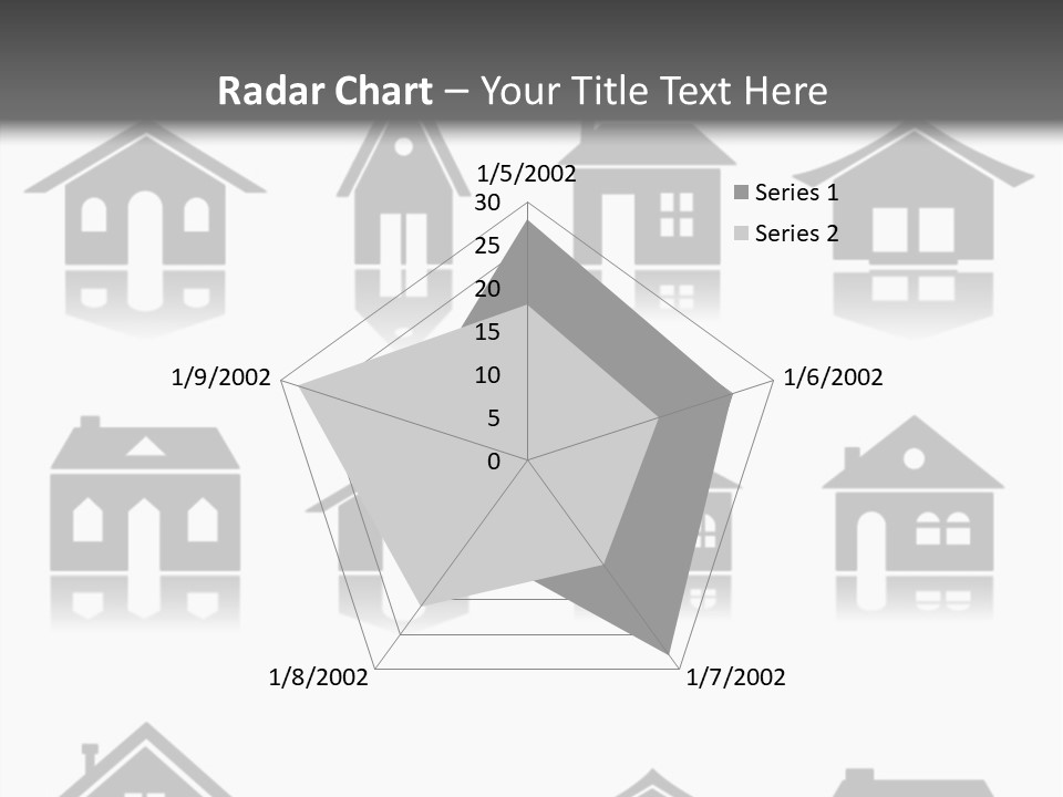 Graphic Reflect White PowerPoint Template