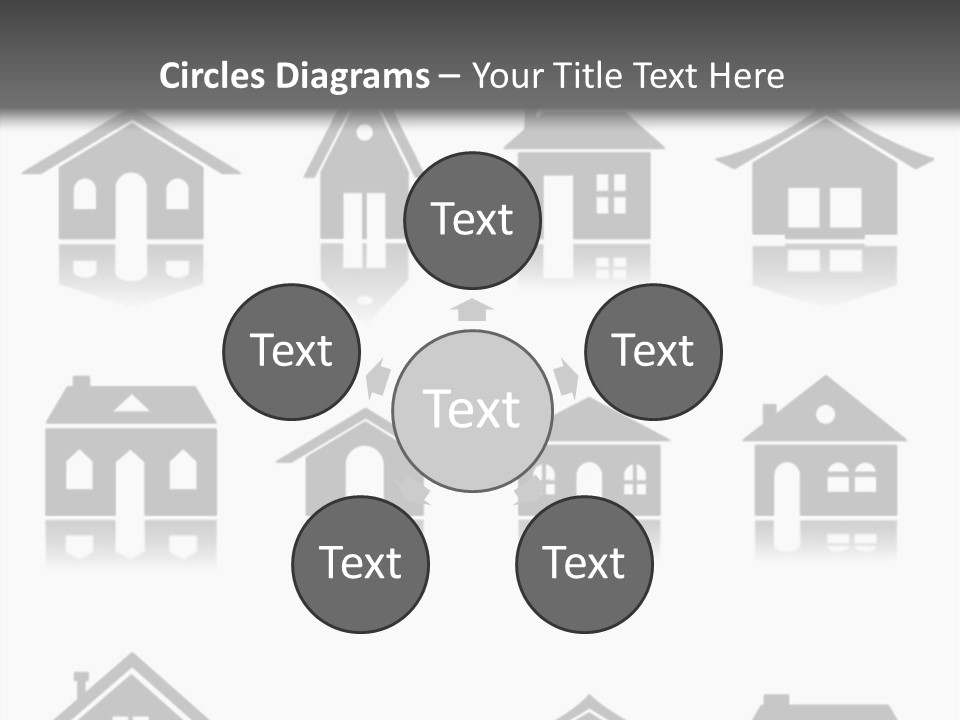 Graphic Reflect White PowerPoint Template