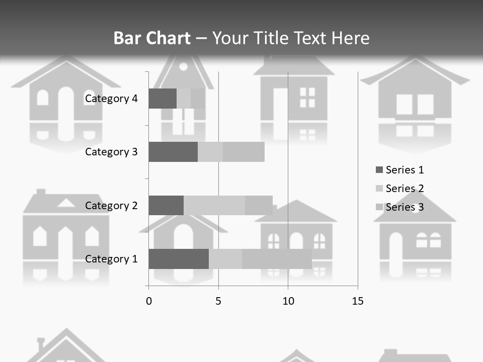 Graphic Reflect White PowerPoint Template