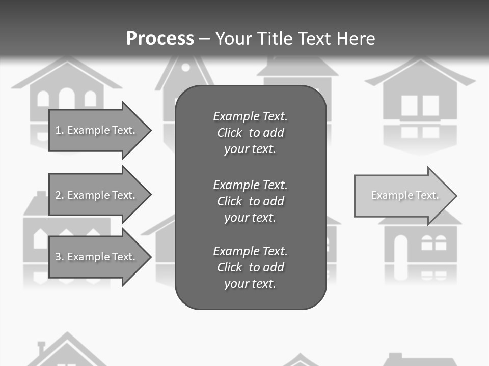 Graphic Reflect White PowerPoint Template
