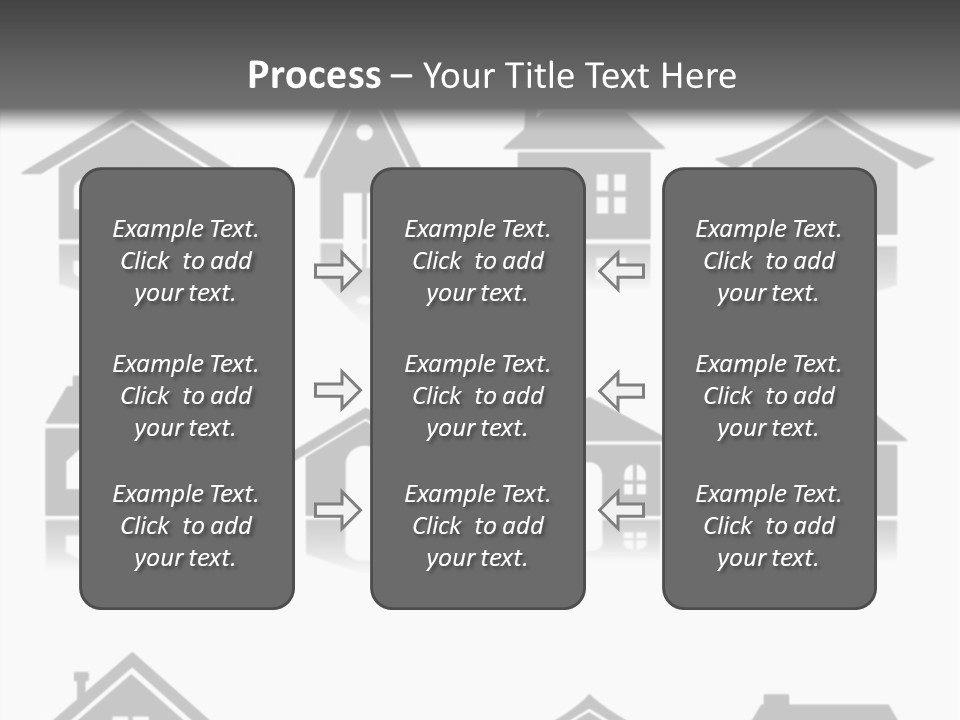 Graphic Reflect White PowerPoint Template