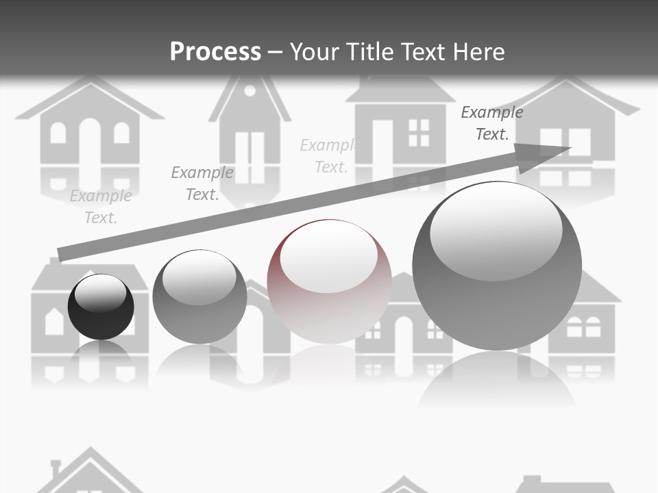 Graphic Reflect White PowerPoint Template