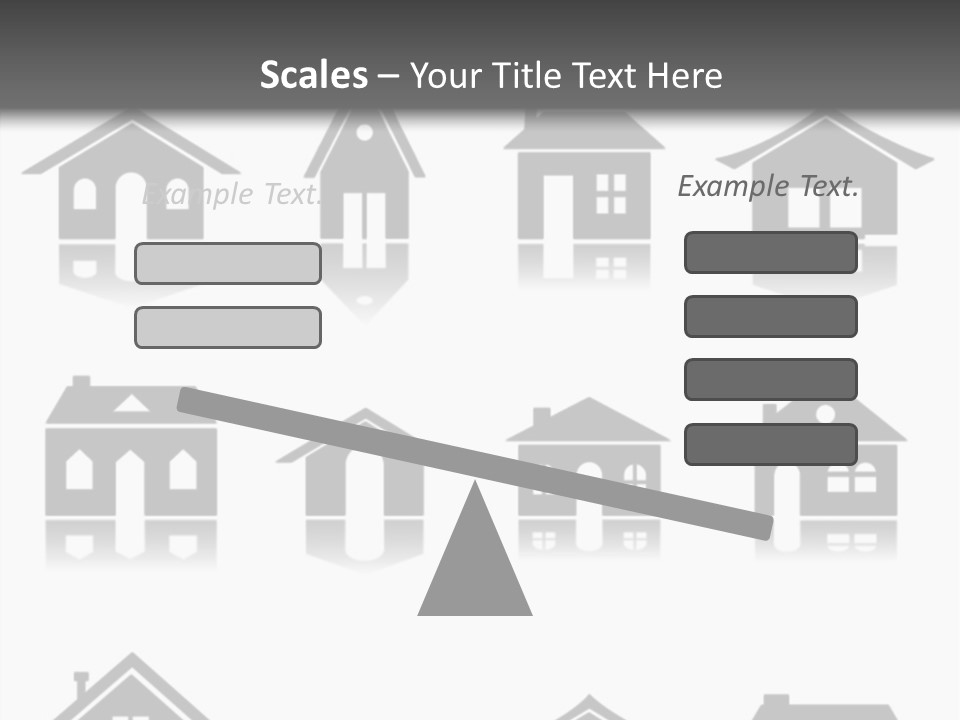 Graphic Reflect White PowerPoint Template
