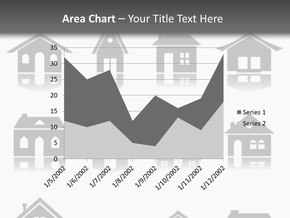 Graphic Reflect White PowerPoint Template