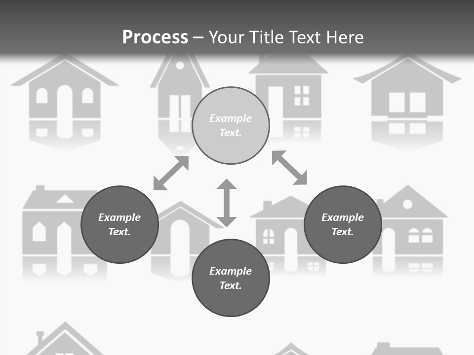 Graphic Reflect White PowerPoint Template