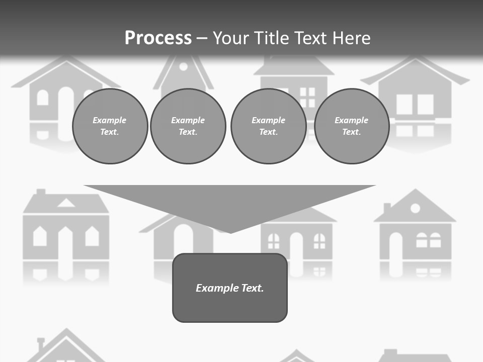 Graphic Reflect White PowerPoint Template