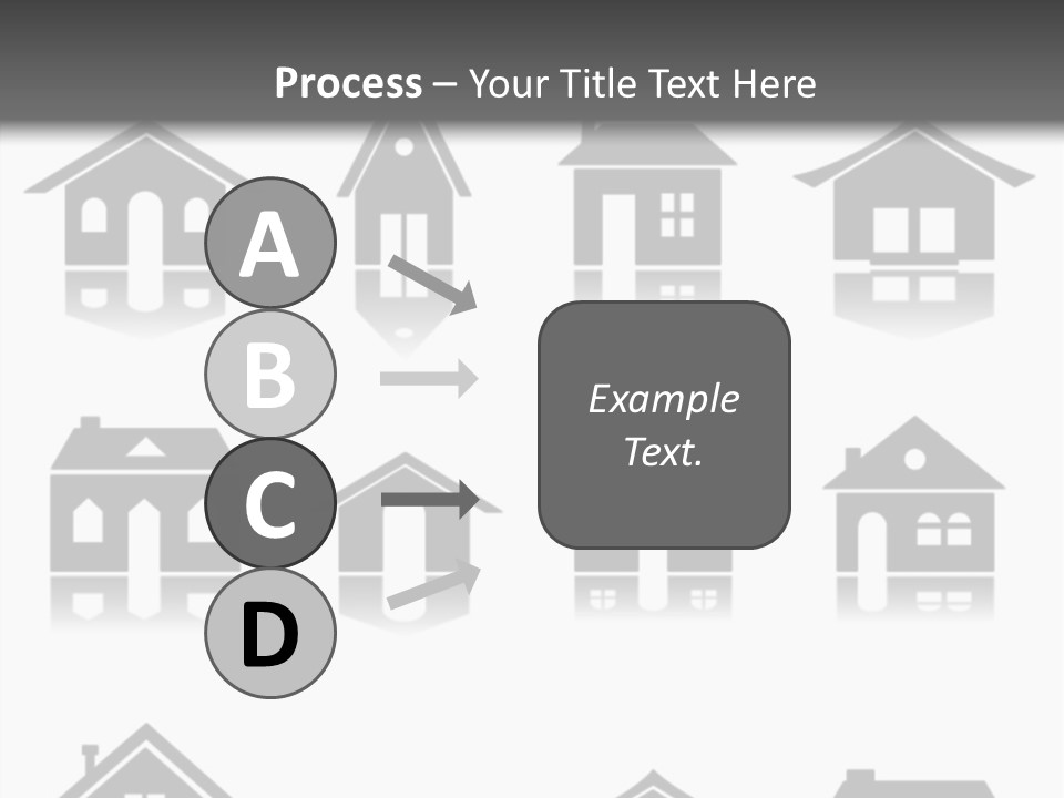 Graphic Reflect White PowerPoint Template
