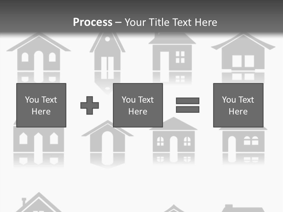 Graphic Reflect White PowerPoint Template
