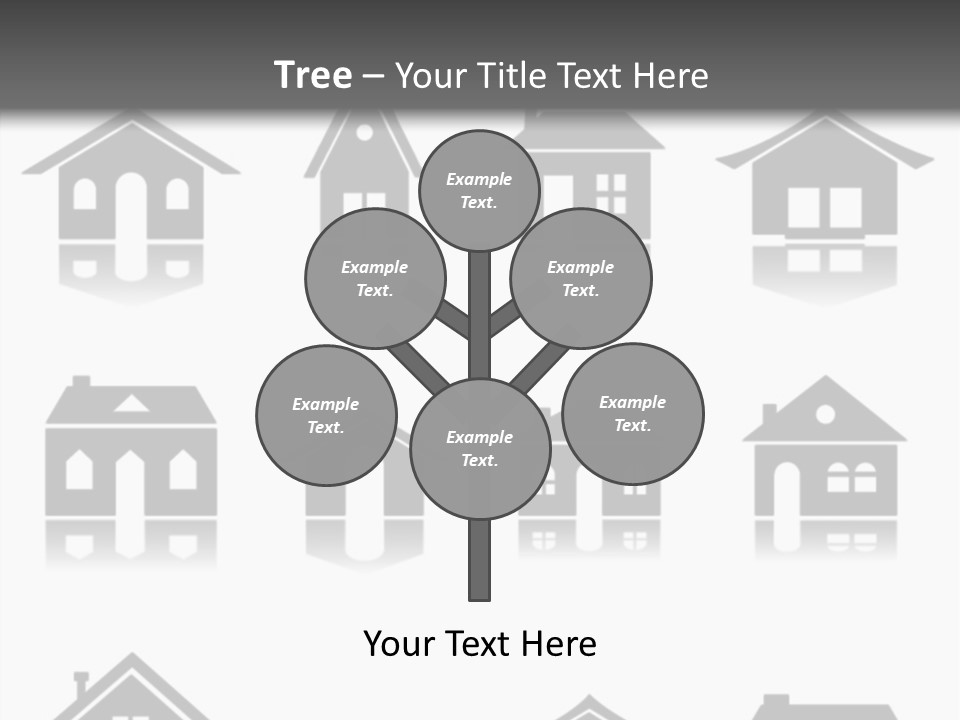 Graphic Reflect White PowerPoint Template