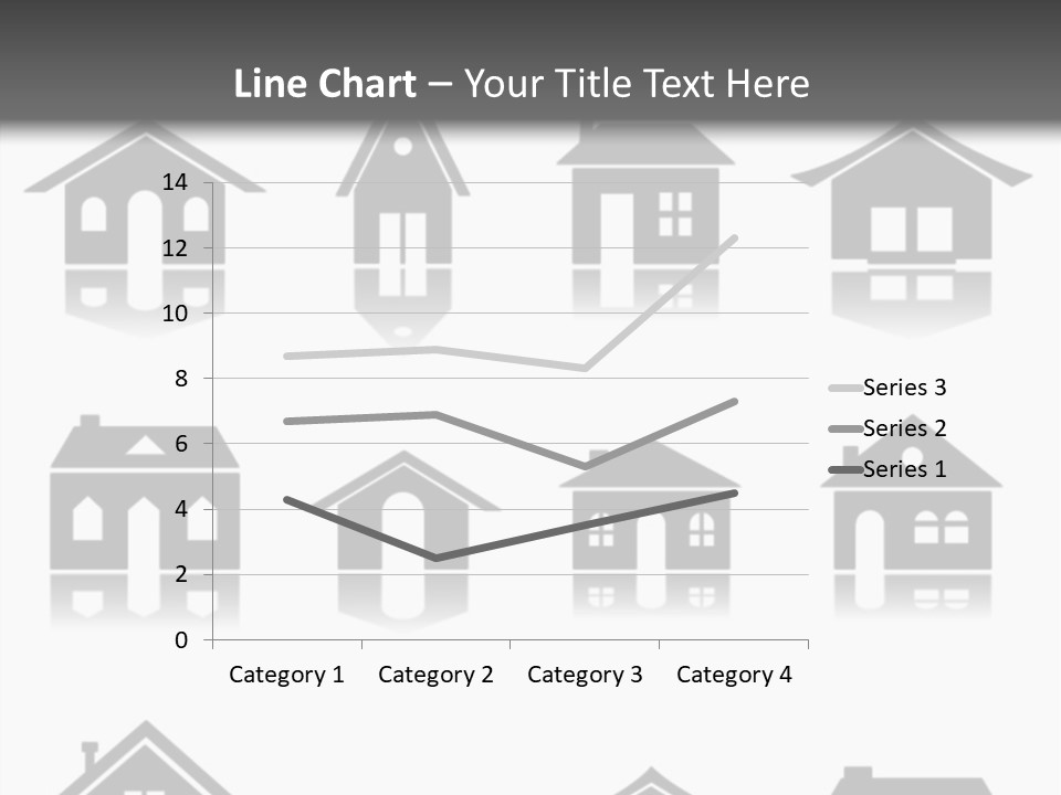 Graphic Reflect White PowerPoint Template
