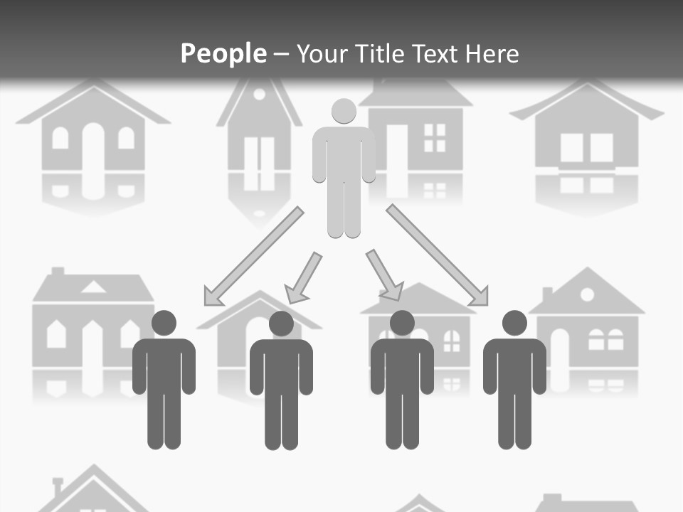 Graphic Reflect White PowerPoint Template