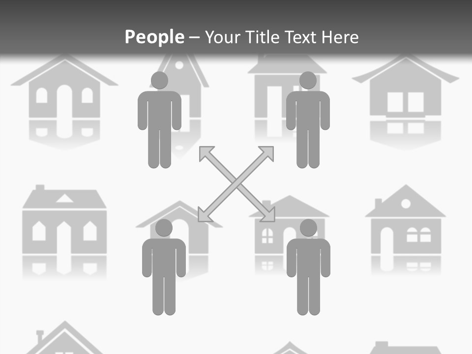 Graphic Reflect White PowerPoint Template