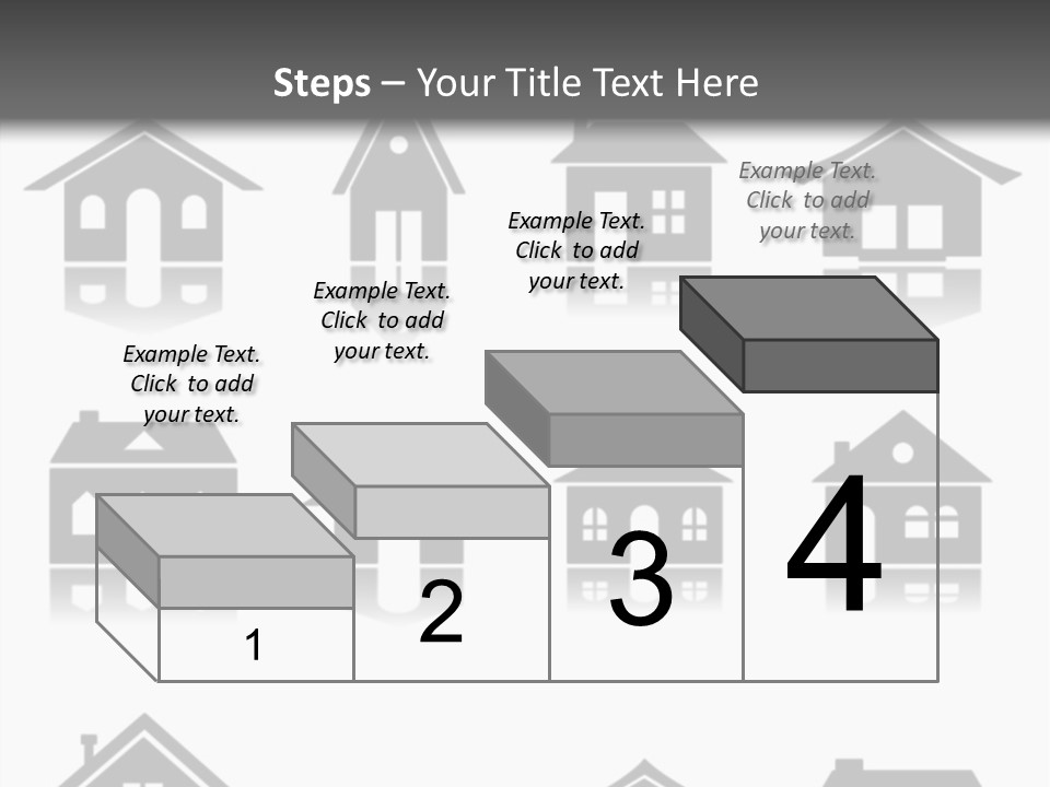 Graphic Reflect White PowerPoint Template