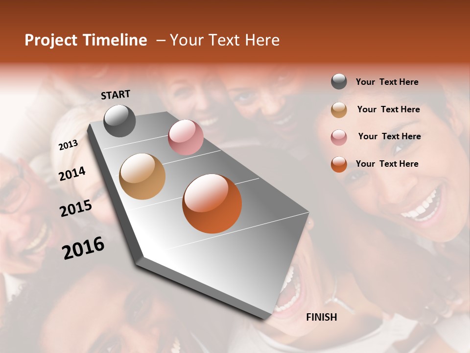 Icon Shadow Document PowerPoint Template
