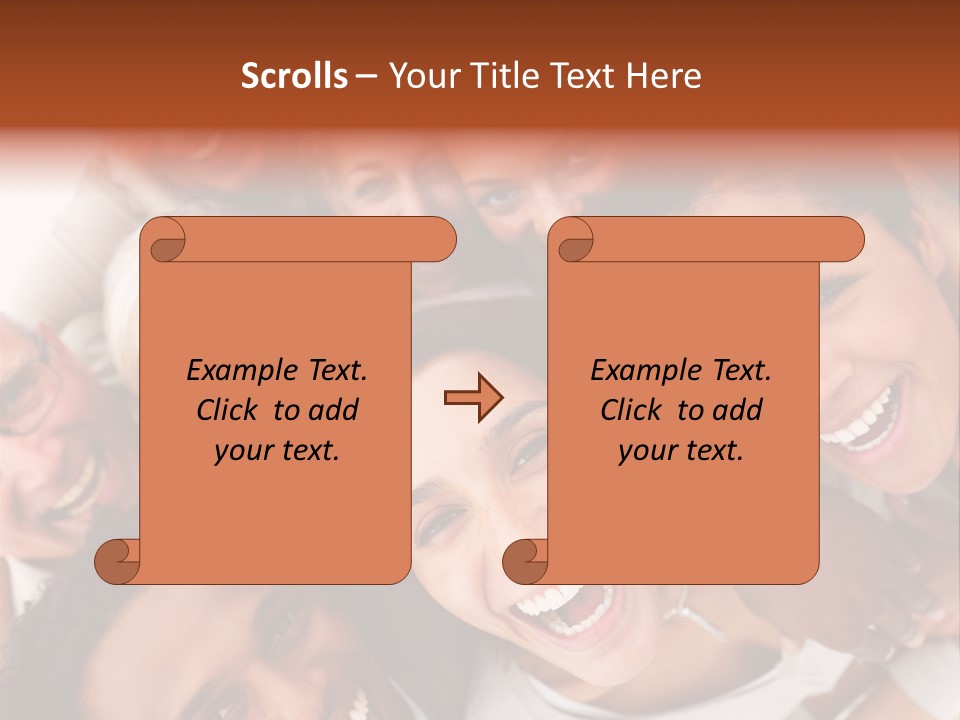 Icon Shadow Document PowerPoint Template