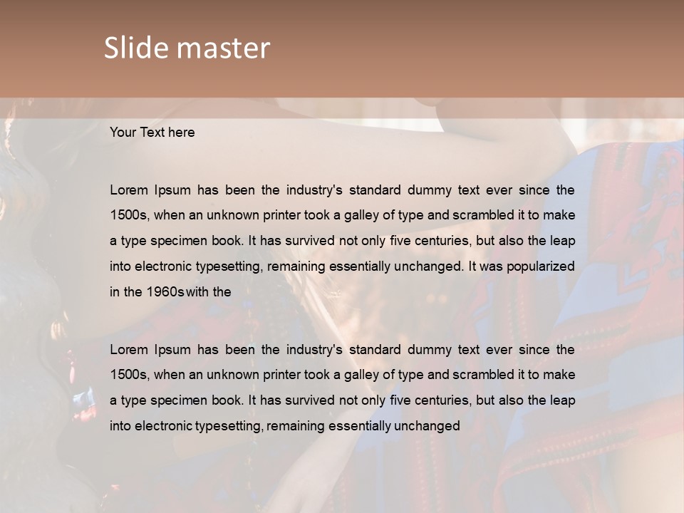 Friendly Trendy Laughing PowerPoint Template