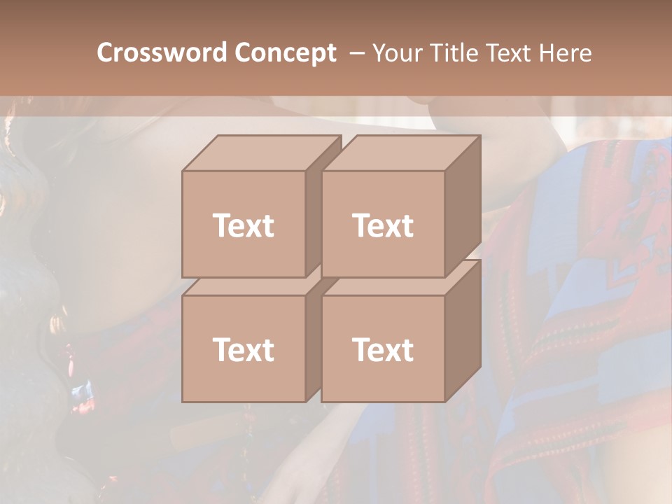 Friendly Trendy Laughing PowerPoint Template