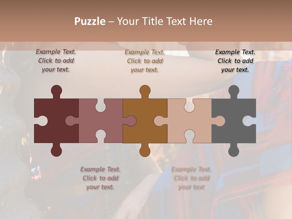 Friendly Trendy Laughing PowerPoint Template