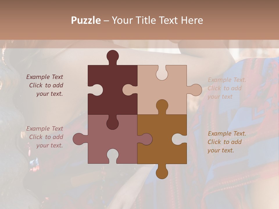 Friendly Trendy Laughing PowerPoint Template