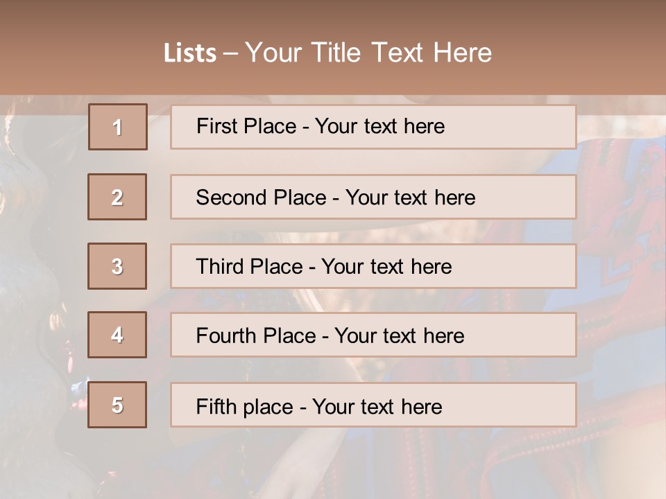 Friendly Trendy Laughing PowerPoint Template