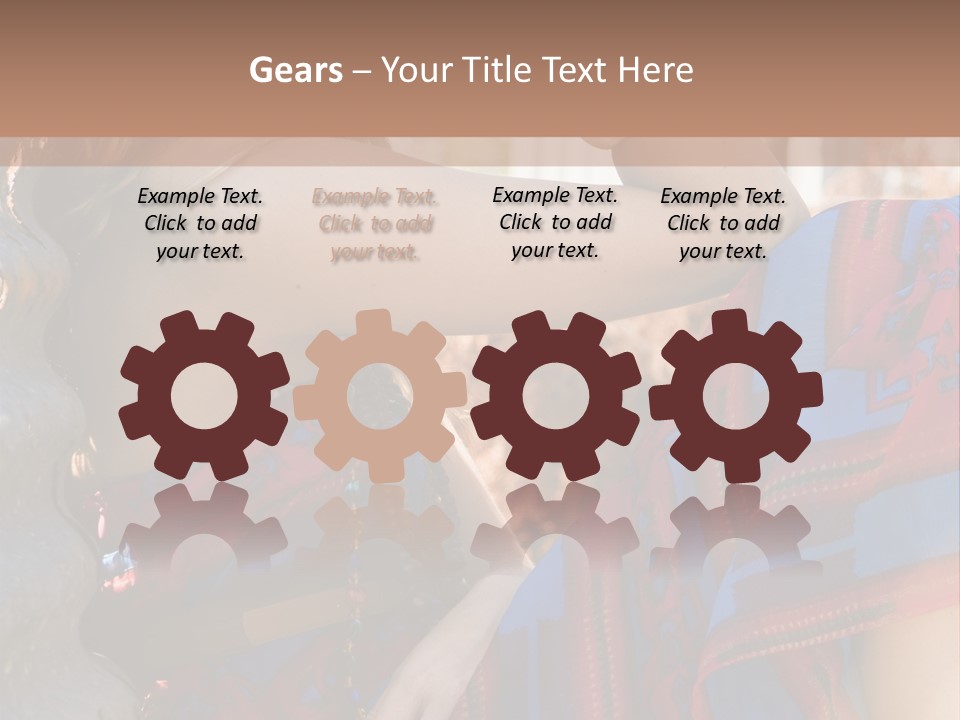 Friendly Trendy Laughing PowerPoint Template