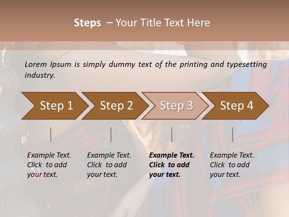 Friendly Trendy Laughing PowerPoint Template