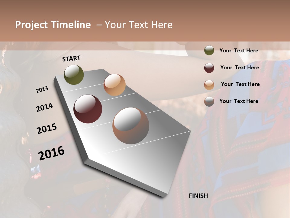 Friendly Trendy Laughing PowerPoint Template