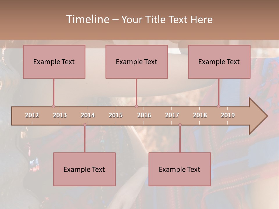 Friendly Trendy Laughing PowerPoint Template