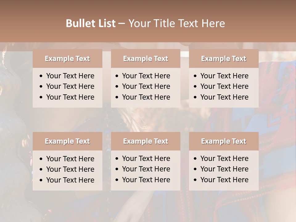 Friendly Trendy Laughing PowerPoint Template