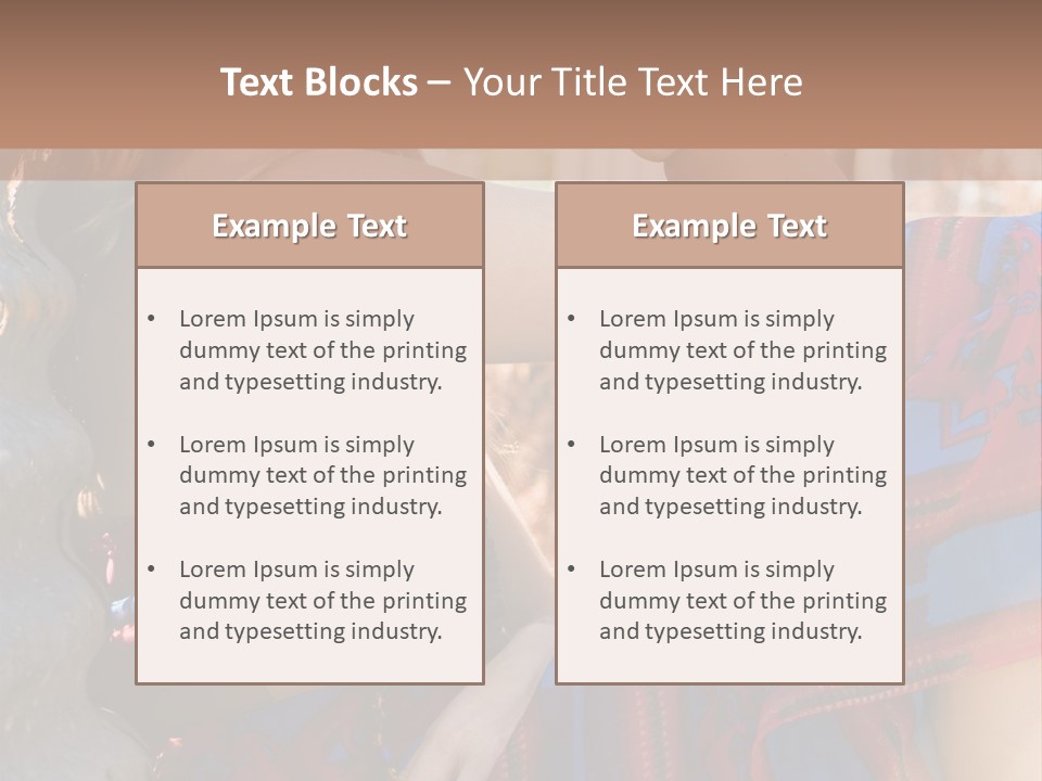 Friendly Trendy Laughing PowerPoint Template