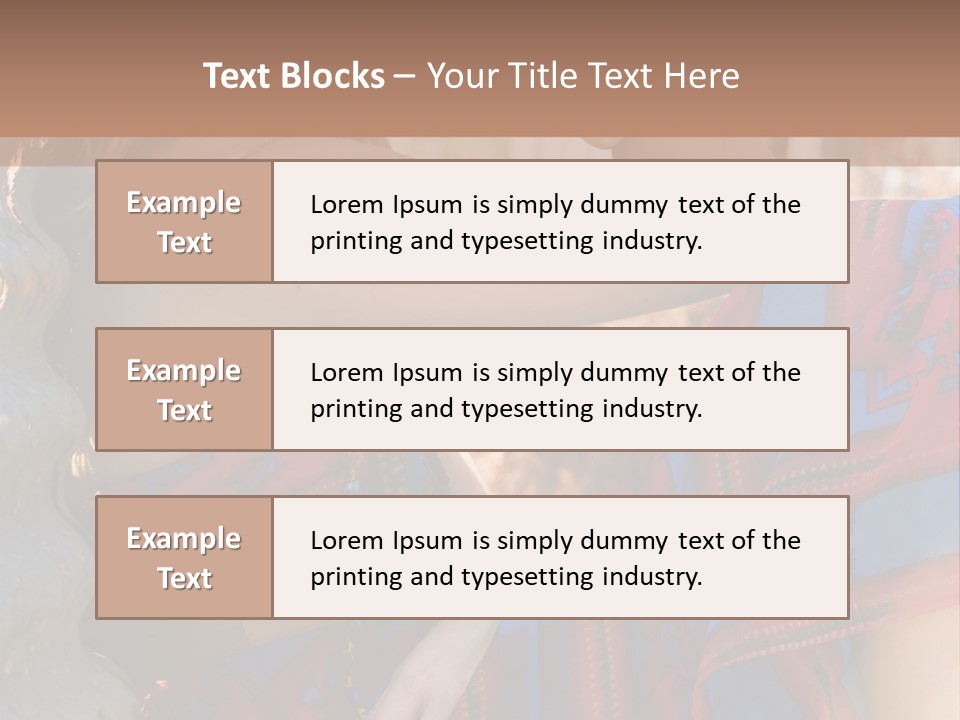 Friendly Trendy Laughing PowerPoint Template