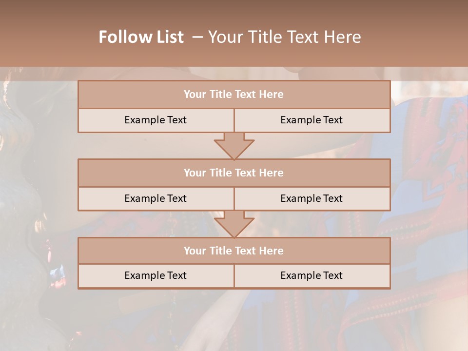 Friendly Trendy Laughing PowerPoint Template