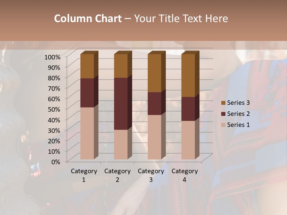 Friendly Trendy Laughing PowerPoint Template