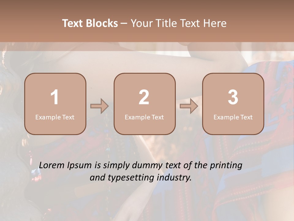 Friendly Trendy Laughing PowerPoint Template