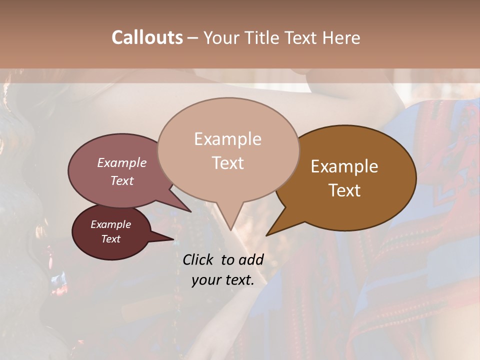 Friendly Trendy Laughing PowerPoint Template