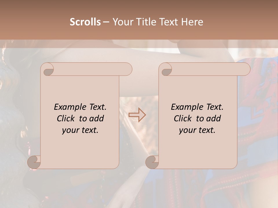 Friendly Trendy Laughing PowerPoint Template