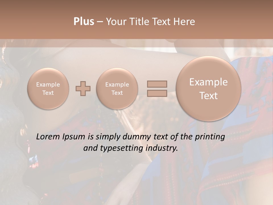 Friendly Trendy Laughing PowerPoint Template