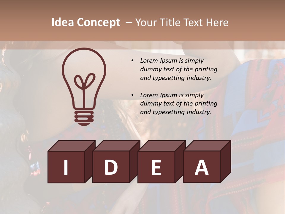 Friendly Trendy Laughing PowerPoint Template