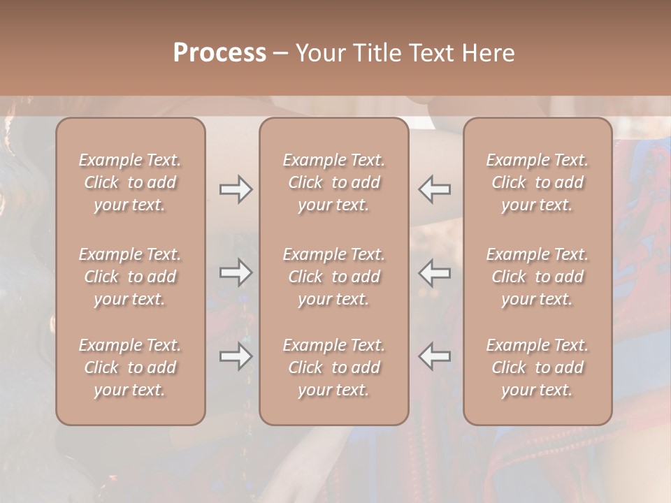 Friendly Trendy Laughing PowerPoint Template