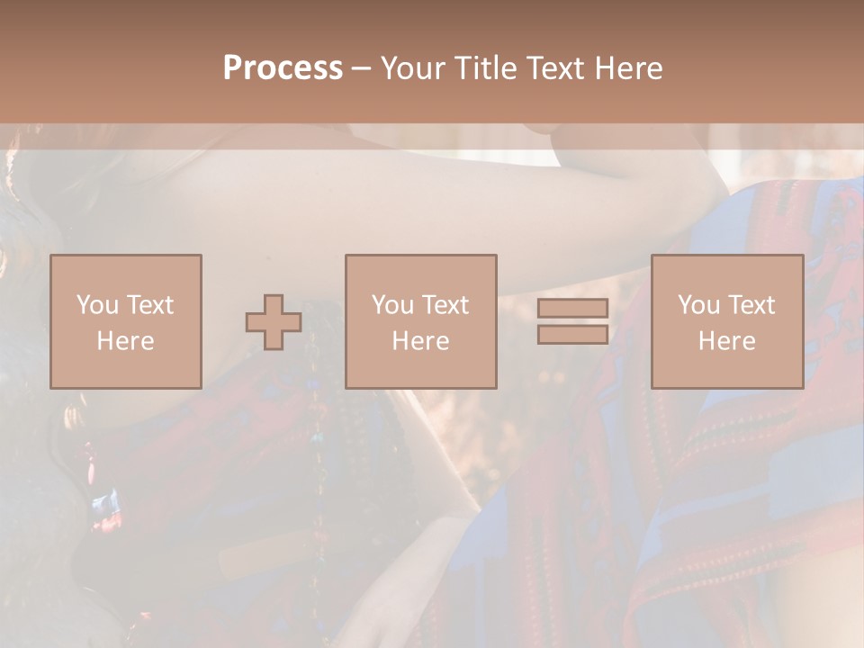 Friendly Trendy Laughing PowerPoint Template