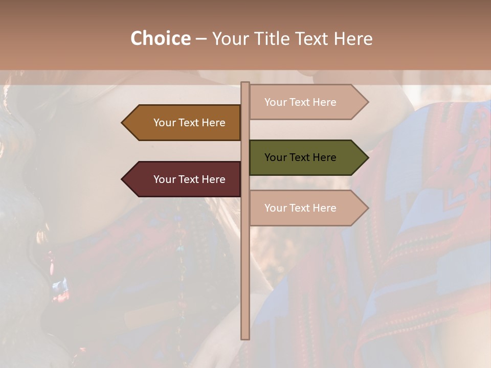 Friendly Trendy Laughing PowerPoint Template