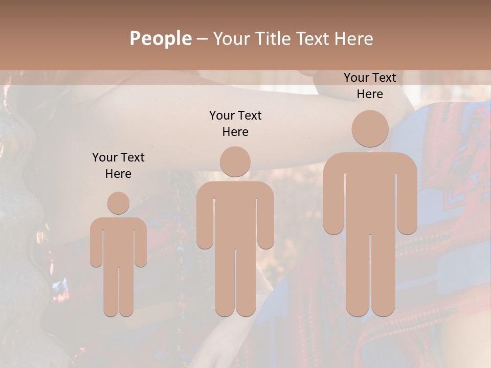 Friendly Trendy Laughing PowerPoint Template